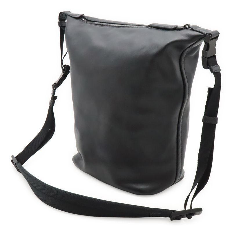 PRADA Shoulder Bag Crossbody Bag Crossbody Leather NERO Black 2vy003