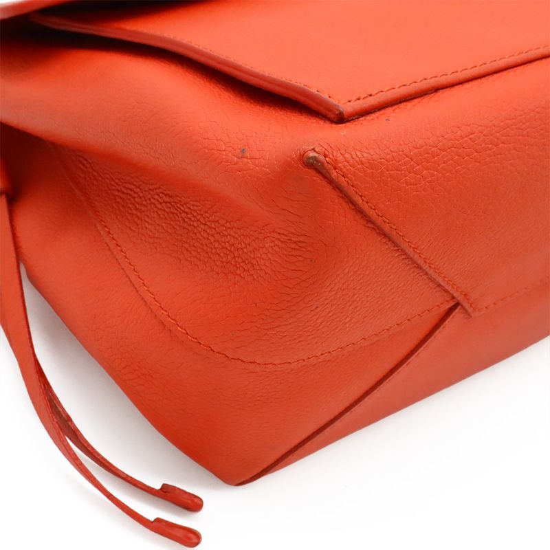 Louis Vuitton Rockmi-pm Handbag One Handle Leather Orange Red Black M50360