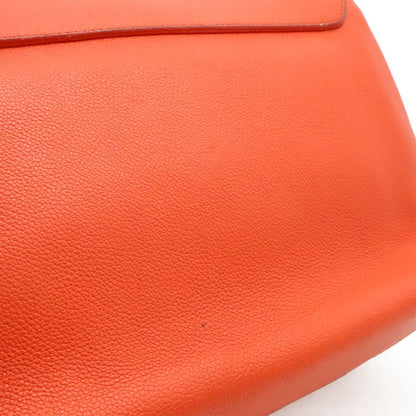 Louis Vuitton Rockmi-pm Handbag One Handle Leather Orange Red Black M50360