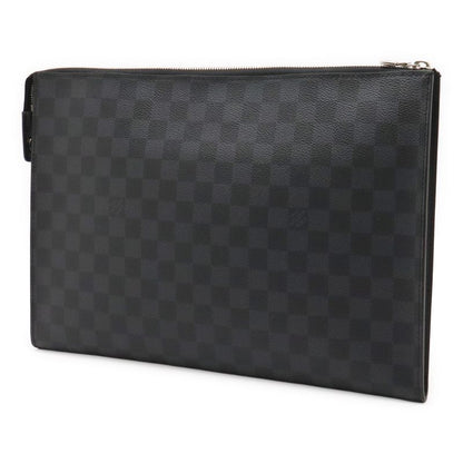 Louis Vuitton Damier Graphite Pochette 24H Second Bag Clutch Bag N40481