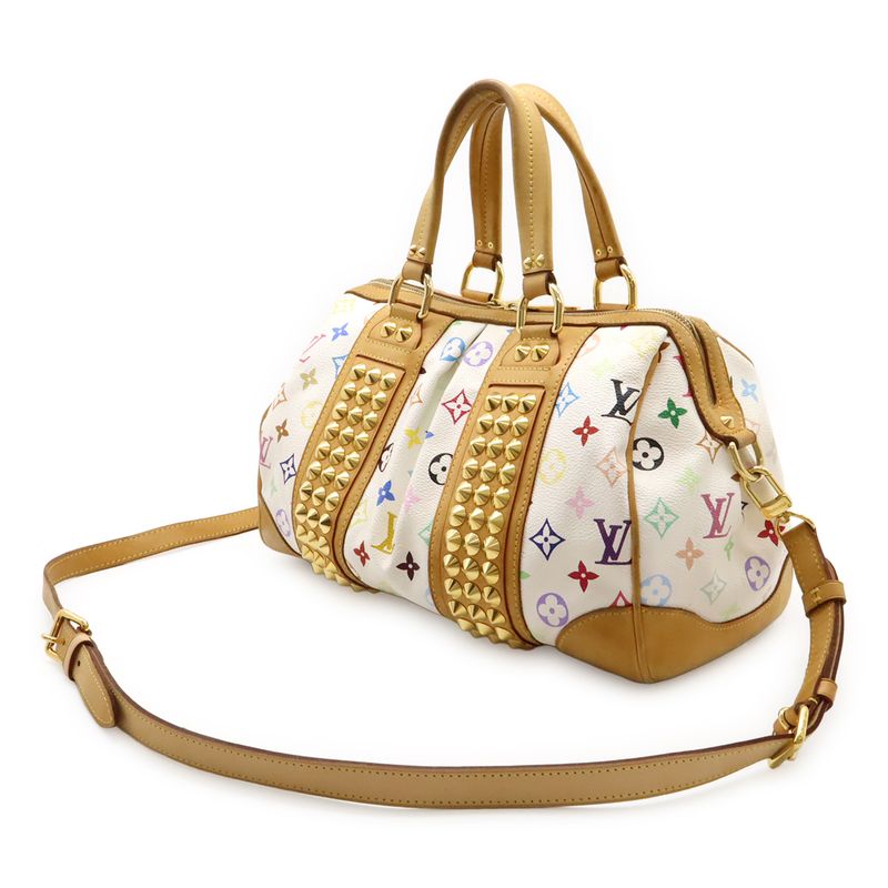 Louis Vuitton Monogram Multicolor - Courtney - MM Boston Bag Handbag 2WAY