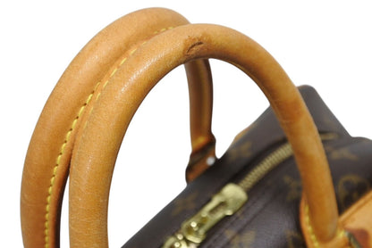 Louis Vuitton Monogram Deauville Handbag Brown Logo Bag — view 7