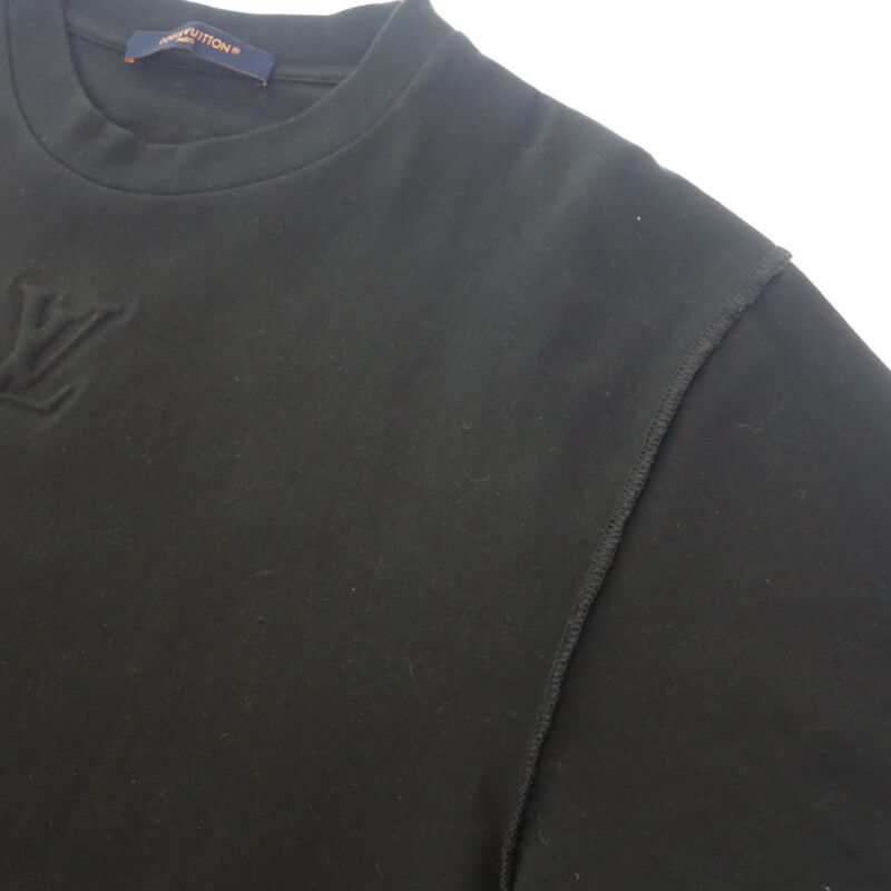 Louis Vuitton Embossed LV T-shirt Size S 1agij3 Short Sleeve T-shirt Cotton