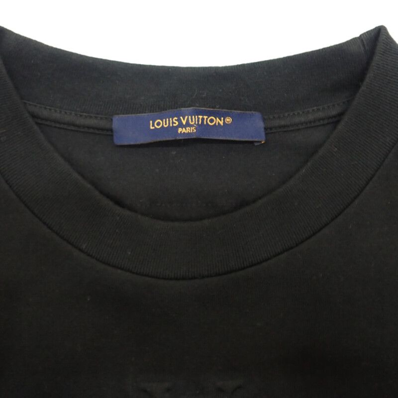Louis Vuitton Embossed LV T-shirt Size S 1agij3 Short Sleeve T-shirt Cotton