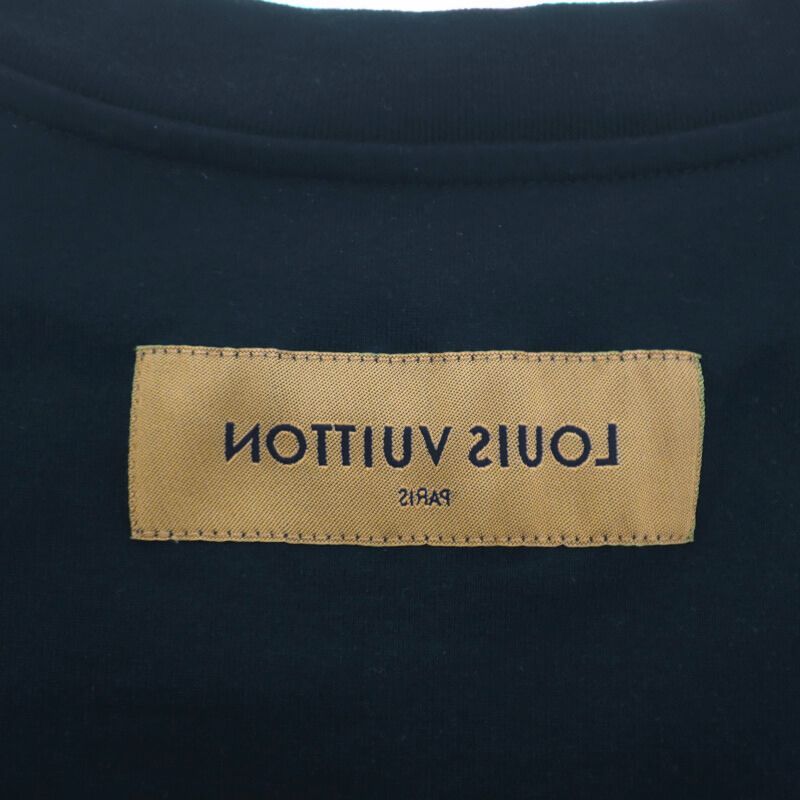 Louis Vuitton Embossed LV T-shirt Size S 1agij3 Short Sleeve T-shirt Cotton