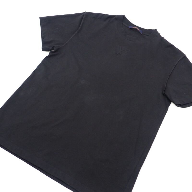Louis Vuitton Embossed LV T-shirt Size S 1agij3 Short Sleeve T-shirt Cotton