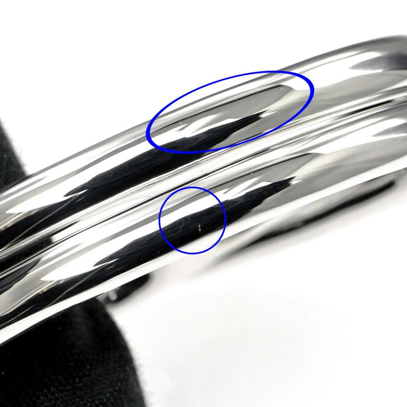 HERMES Chaine D'ancre Punk Double Ring Size 53 Ag925 Silver - Men's