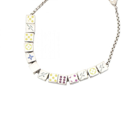 Louis Vuitton Bracelet LV Play It Stainless Steel Bracelet Women's Used B