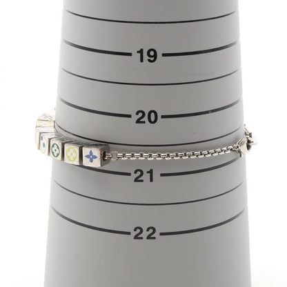 Louis Vuitton Bracelet LV Play It Stainless Steel Bracelet Women's Used B