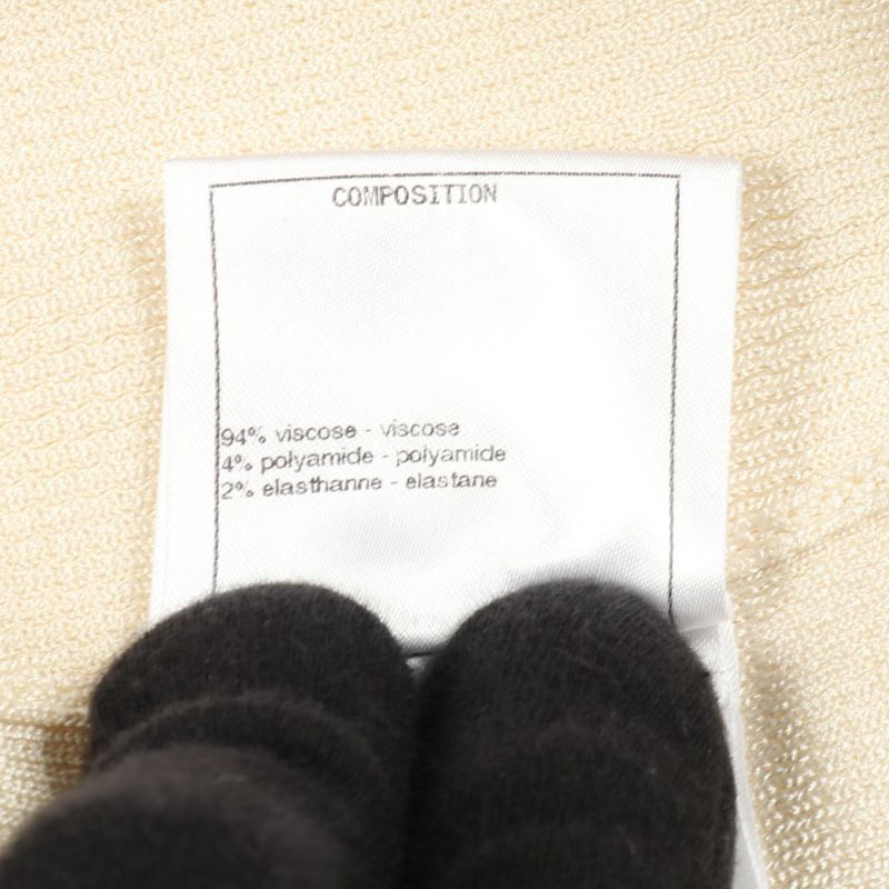 CHANEL Cardigan Coco Mark Button Ivory - Other Cardigan Ladies Used A
