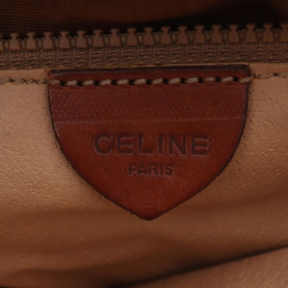 Seri-nu CELINE Handbag Macadam Da-ninebrown Pvcko-ting cambervinegar Leather Carriageh