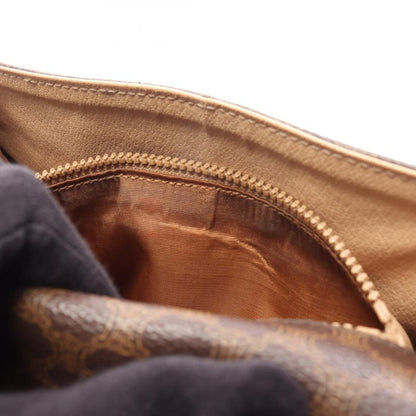 Seri-nu CELINE Handbag Macadam Da-ninebrown Pvcko-ting cambervinegar Leather Carriageh