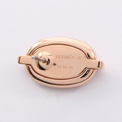 HERMES Earrings Maillon Mini H100052 GP Earrings Ladies Used A