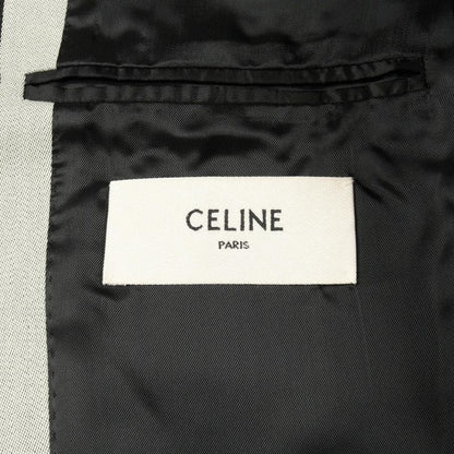 CELINE Terrace Jacket 2v159882c Wool Silk Jacket Men's Used B