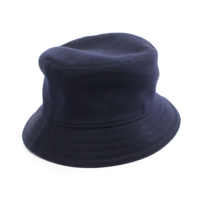 HERMES Hat Fred Quarter Bash Cotton Hat Other Bucket Hat Unisex Used A