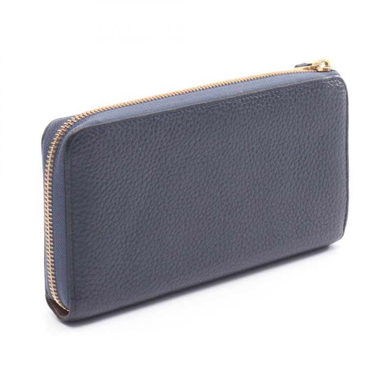Louis Vuitton Lshape Zipper Long Wallet Portefeuille Comet Blue-marine M68582
