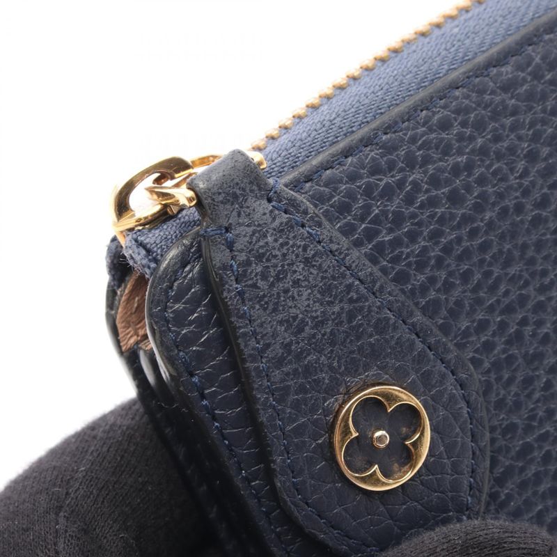 Louis Vuitton Lshape Zipper Long Wallet Portefeuille Comet Blue-marine M68582