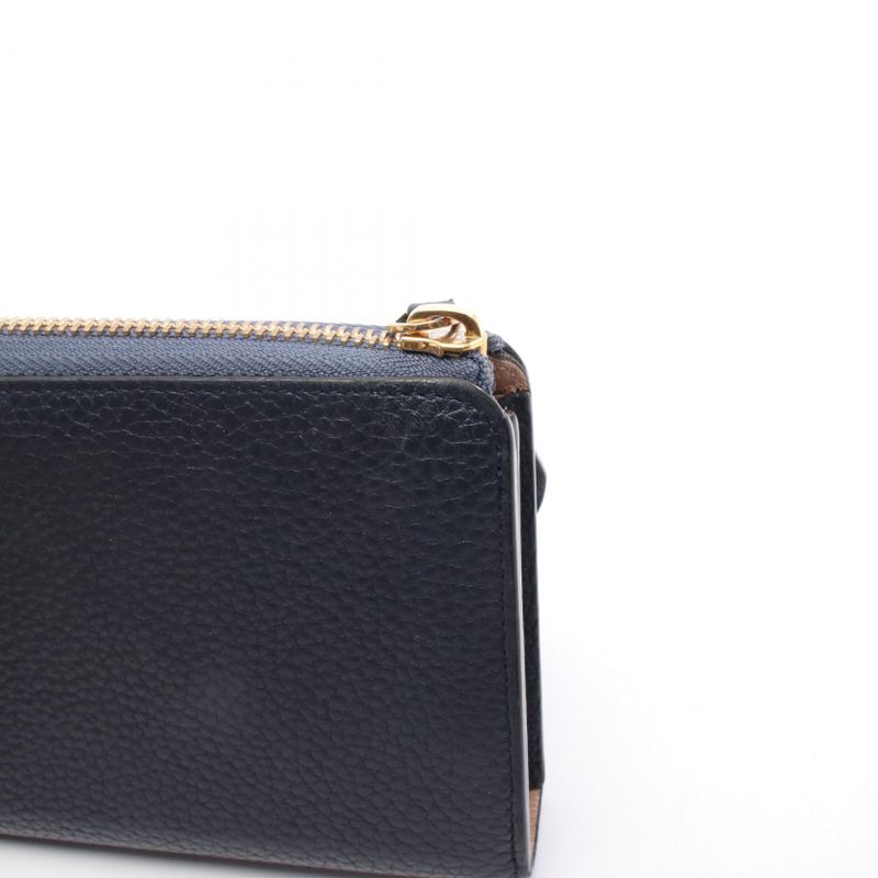 Louis Vuitton Lshape Zipper Long Wallet Portefeuille Comet Blue-marine M68582
