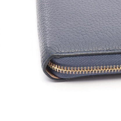 Louis Vuitton Lshape Zipper Long Wallet Portefeuille Comet Blue-marine M68582
