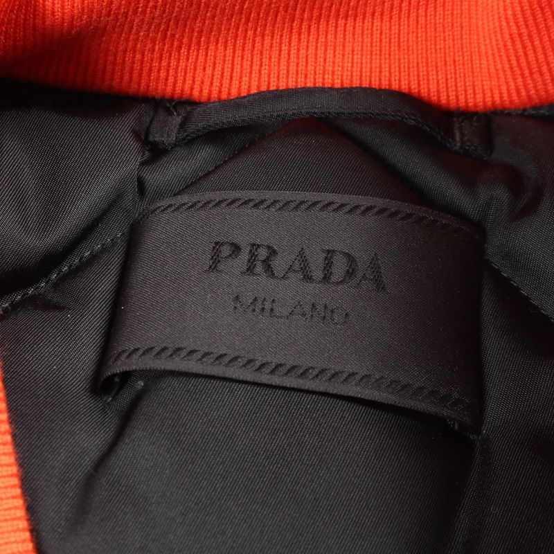 PRADA Re-nylon MA-1 Sg0094 Nylon Long Coat Men's Used A