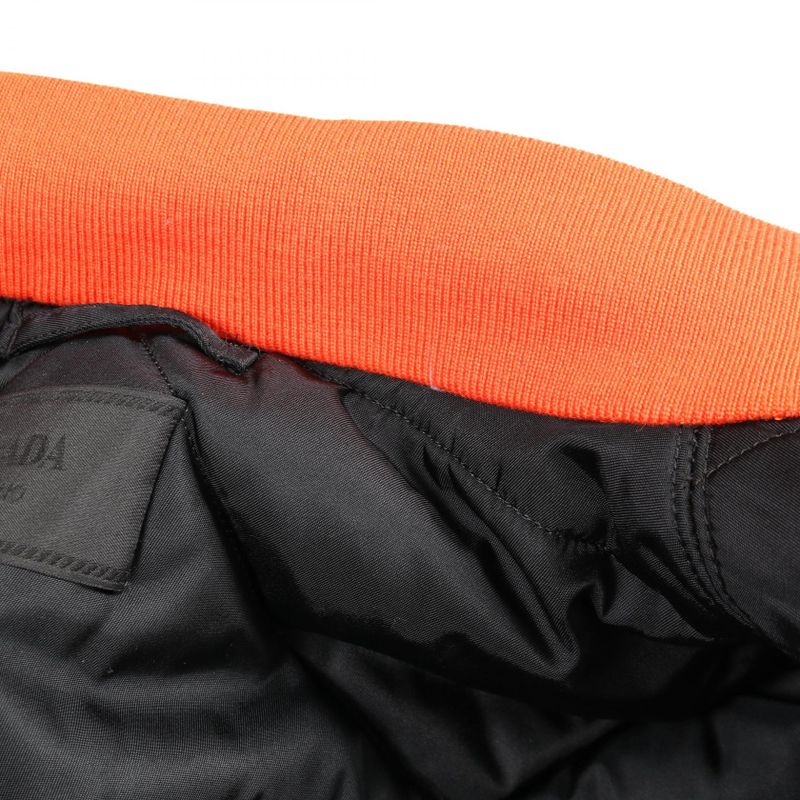 PRADA Re-nylon MA-1 Sg0094 Nylon Long Coat Men's Used A