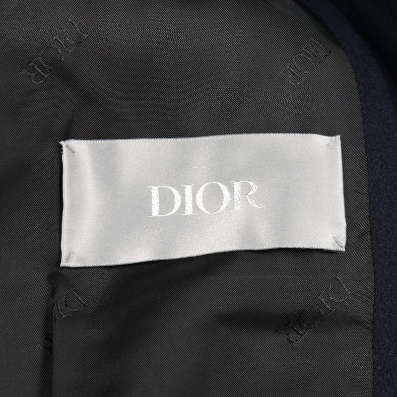 DIOR Peacoat Cashmere Peacoat Men's Used A
