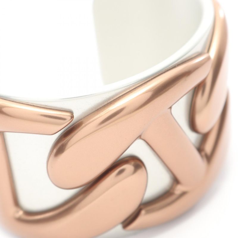 HERMES Bangle Nautic Nf0274 GP Stainless Steel Nautic Bangle