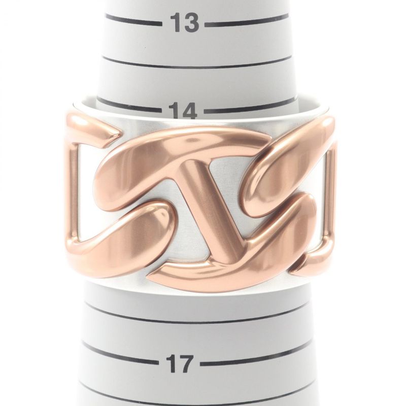 HERMES Bangle Nautic Nf0274 GP Stainless Steel Nautic Bangle