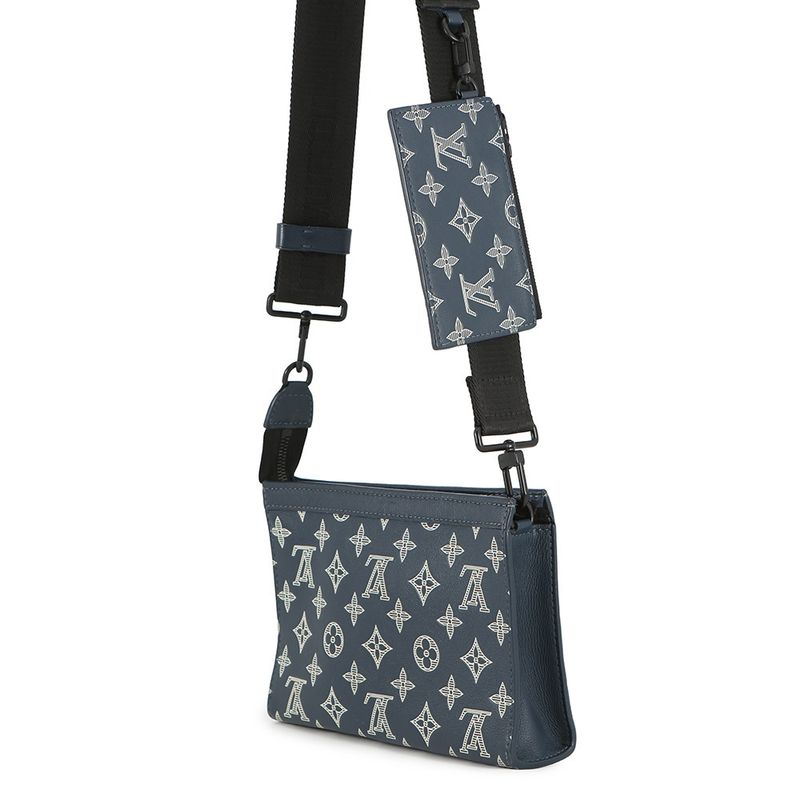 Louis Vuitton Shoulder Bag Monogram Shadow Gaston Wearable Wallet