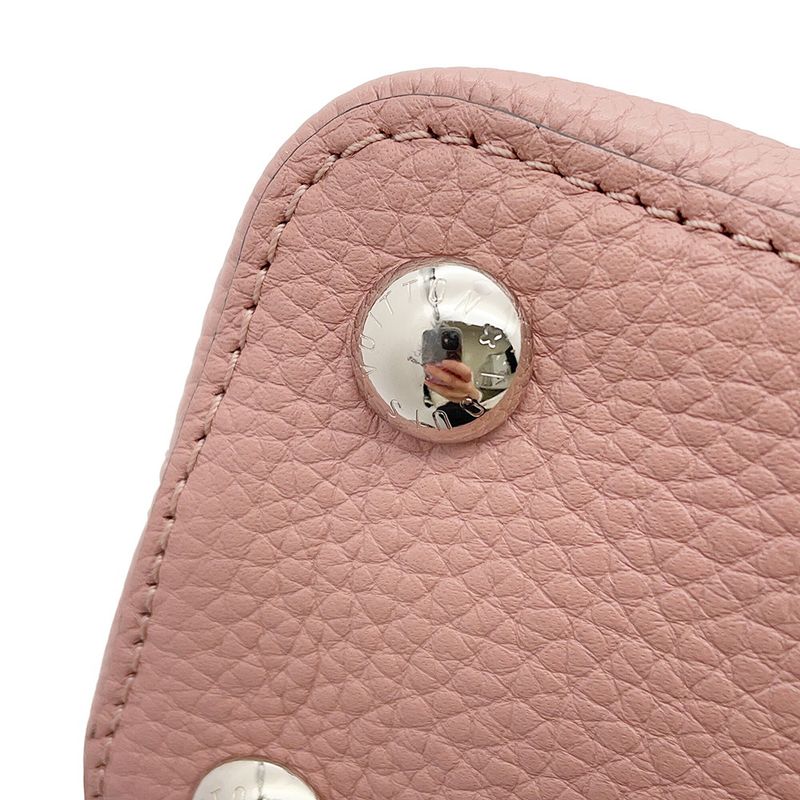 Louis Vuitton Handbag Capucines BB Taurillon Leather 2-Way Magnolia