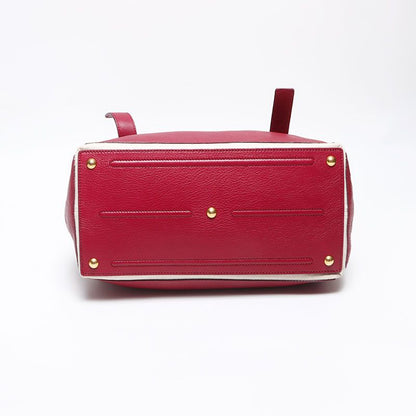 Saint Laurent Yves Handbag Muse Two Leather Canvas