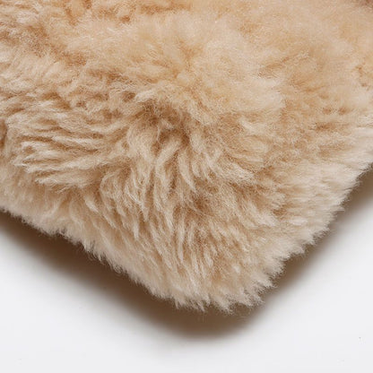 Saint Laurent Yves Clutch Wool Boa Logo Card Case