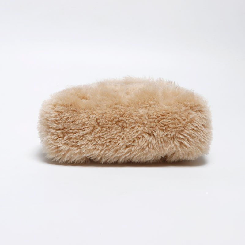 Saint Laurent Yves Clutch Wool Boa Logo Card Case
