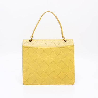 Chanel Handbag Caviar Leather Wild Stitch No 5