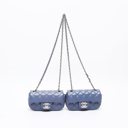 Chanel Shoulder Bag Twin Classic Mini Quilted Lambskin