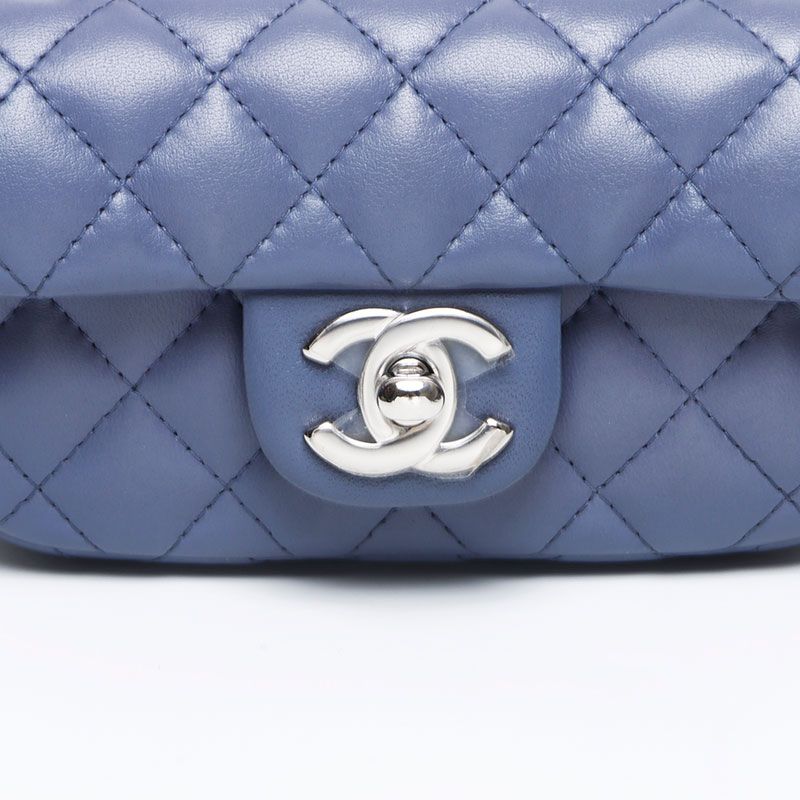 Chanel Shoulder Bag Twin Classic Mini Quilted Lambskin