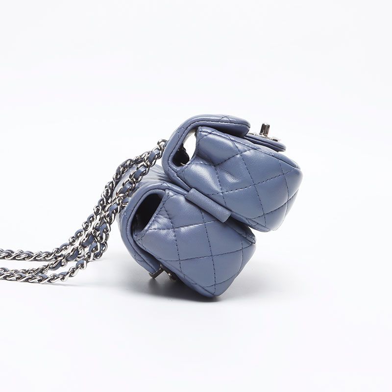 Chanel Shoulder Bag Twin Classic Mini Quilted Lambskin