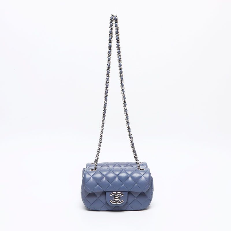Chanel Shoulder Bag Twin Classic Mini Quilted Lambskin
