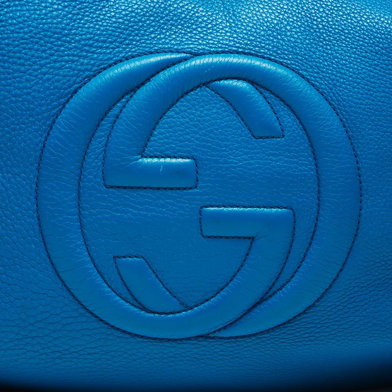 Gucci Shoulder Bag Soho Charm Stitch Fringe