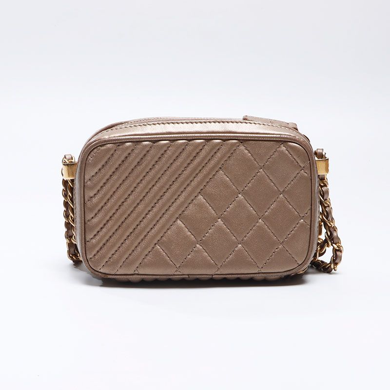 Chanel Shoulder Bag Lambskin Mini Chain