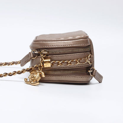 Chanel Shoulder Bag Lambskin Mini Chain