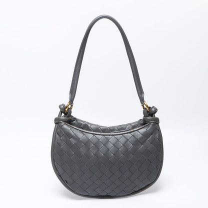 Bottega Veneta Shoulder Bag Intrecciato Gemelli Leather