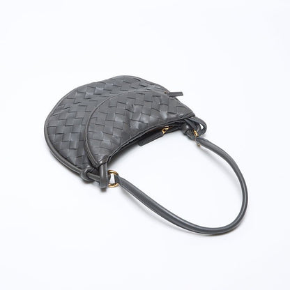 Bottega Veneta Shoulder Bag Intrecciato Gemelli Leather