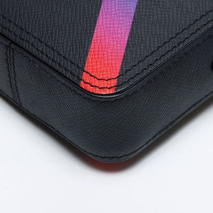 Louis Vuitton Shoulder Bag Taiga Rainbow Danube