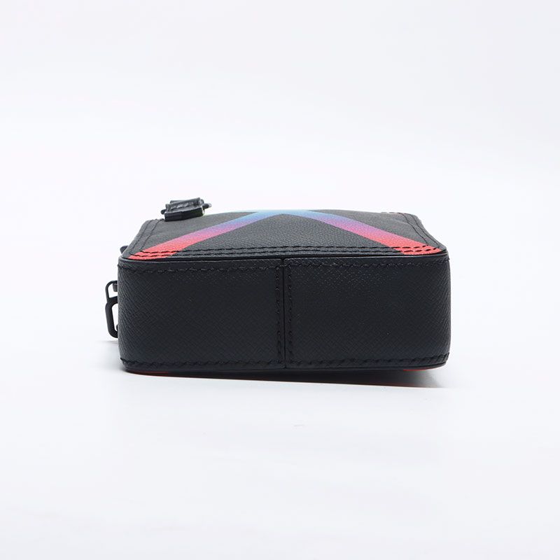 Louis Vuitton Shoulder Bag Taiga Rainbow Danube