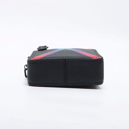 Louis Vuitton Shoulder Bag Taiga Rainbow Danube