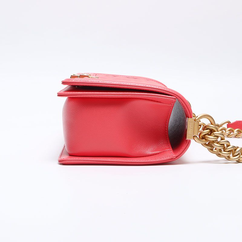 Chanel Shoulder Bag Boy Caviar