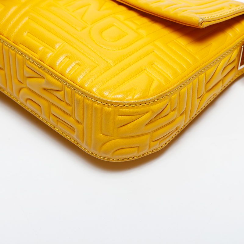 Fendi Shoulder Bag Matelasse Mamma Bucket Leather