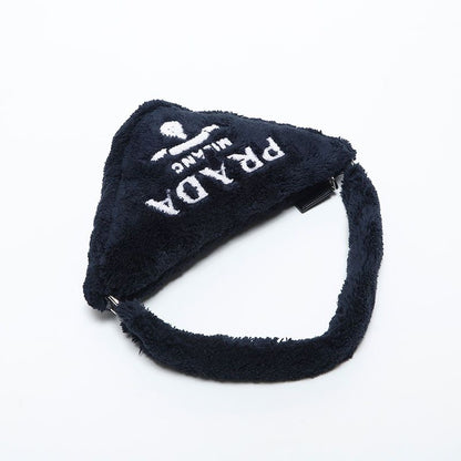 Prada Shoulder Bag Terry Cloth Triangle Pile