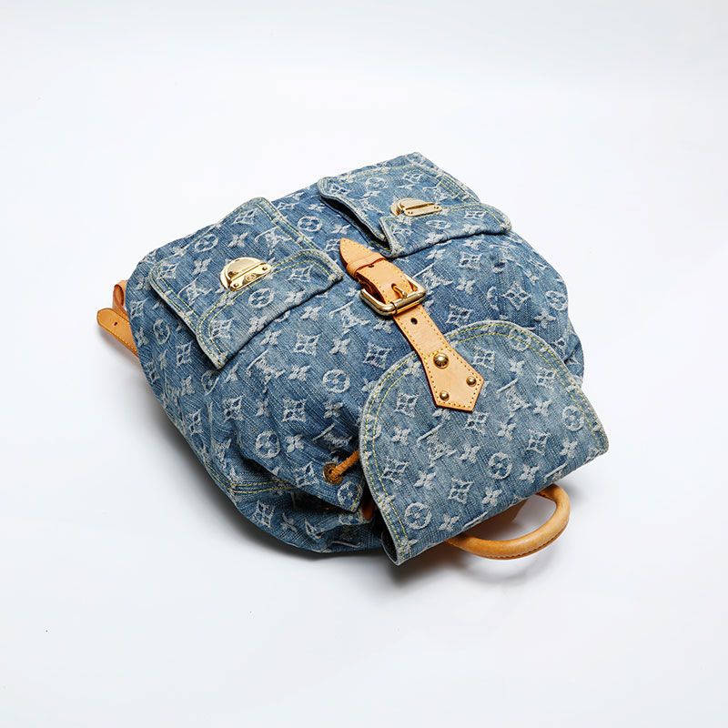 Louis Vuitton Backpack Monogram Denim Sac a Dos GM